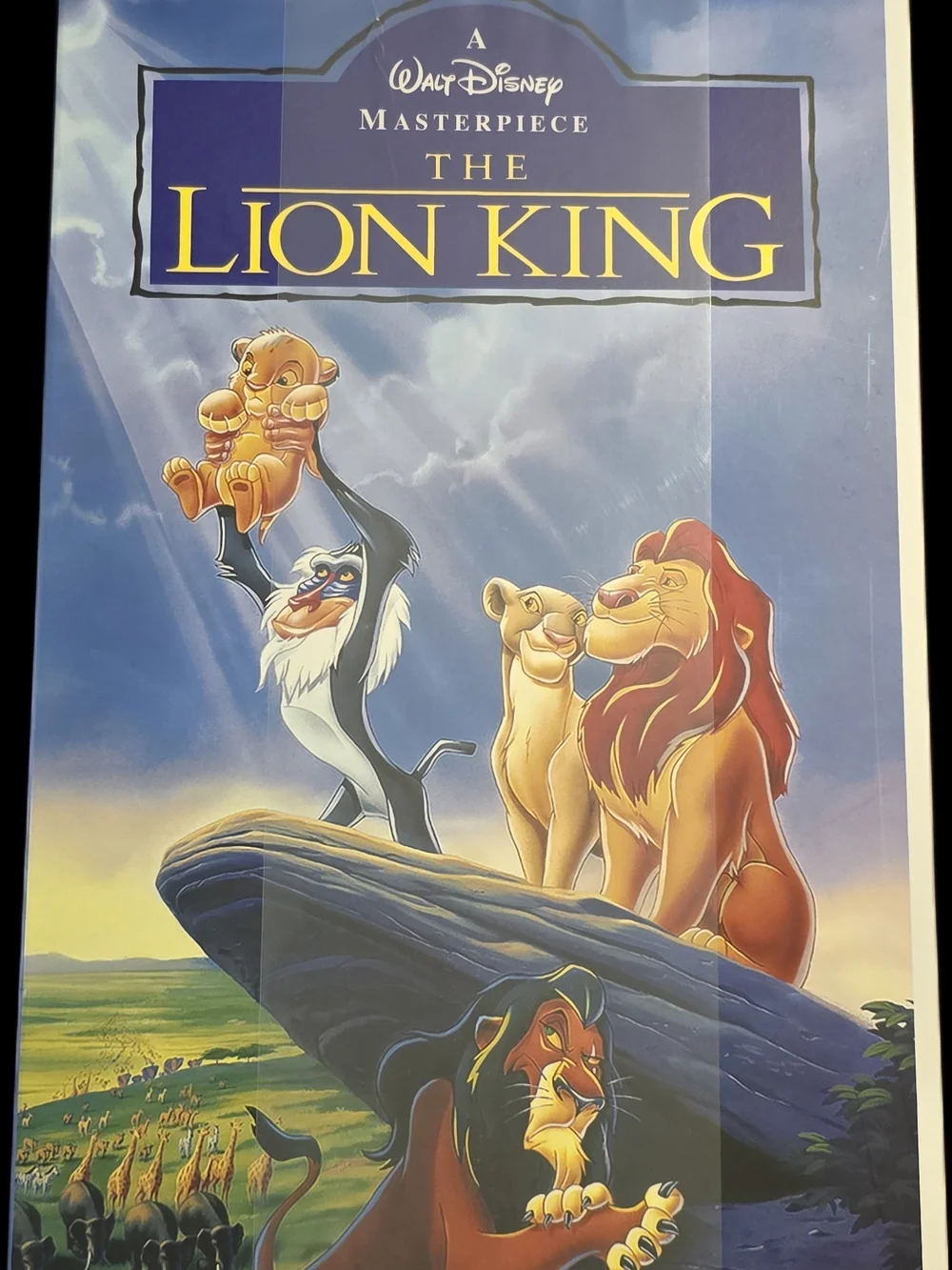 Disney The Lion King Classic VHS Boxed Silk Touch Throw, 50